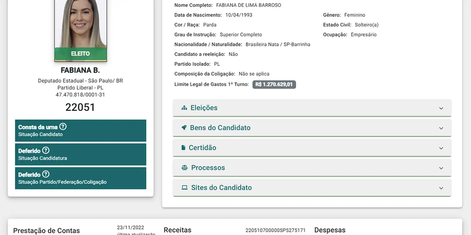 Deputada que fez blackface em SP declarou-se parda à Justiça Eleitoral