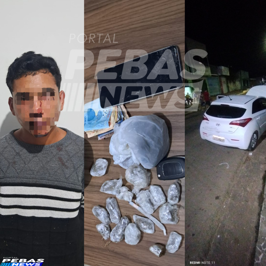 Perseguição, colisão e prisão: suspeito de tráfico é capturado após fugir de barreira policial em Curionópolis