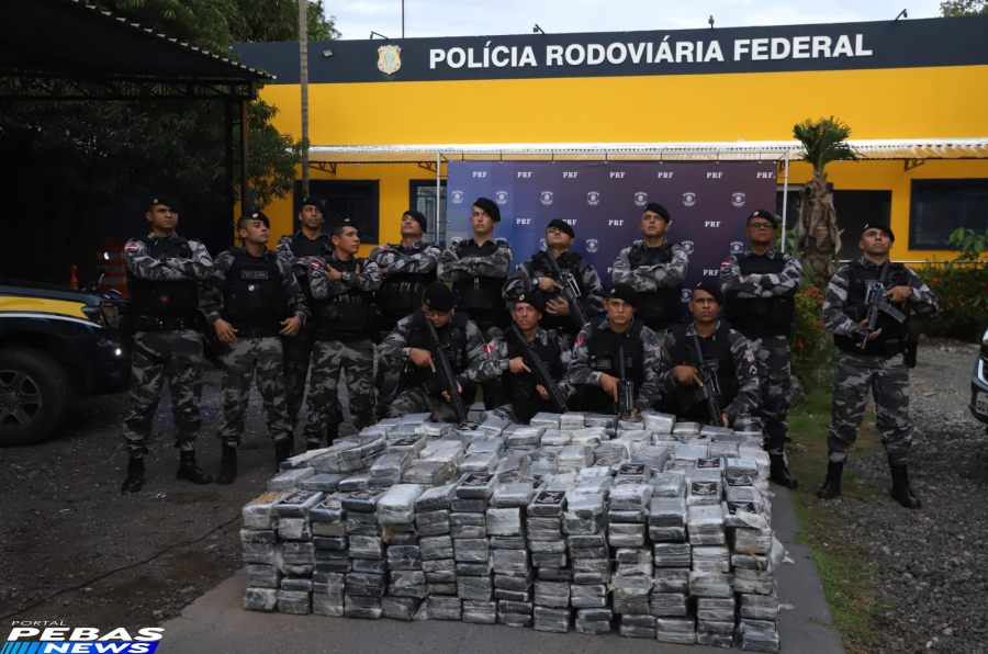 PRF apreende em Marabá uma tonelada de cocaína que iria para a Europa